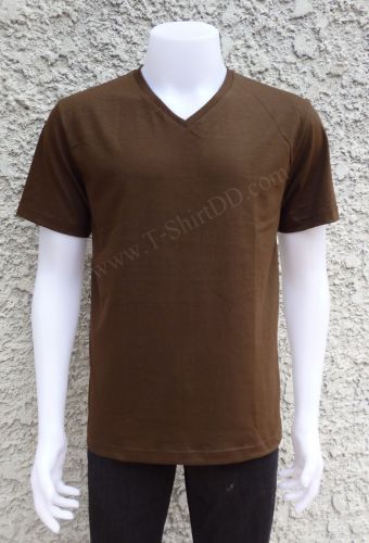 Tshirt คอวี  เนื้อผ้า Coton 100%  Premium Grade